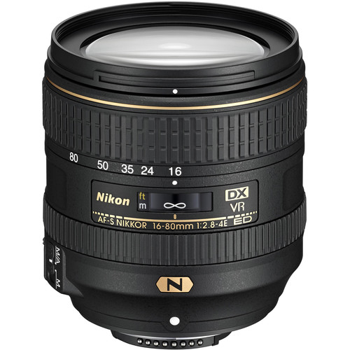 Объектив Nikon Nikkor AF-S DX 16-80mm f2.8-4E ED VR