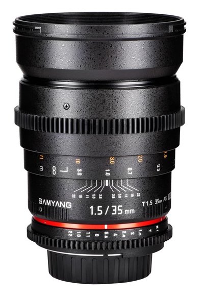 Объектив Samyang 35mm T1.5 VDSLR Nikon II (Full Frame)